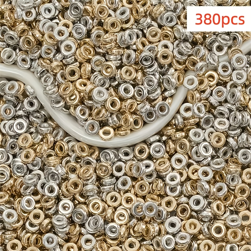 380pcs Acrylic Spacer Beads for DIY Jewelry Making